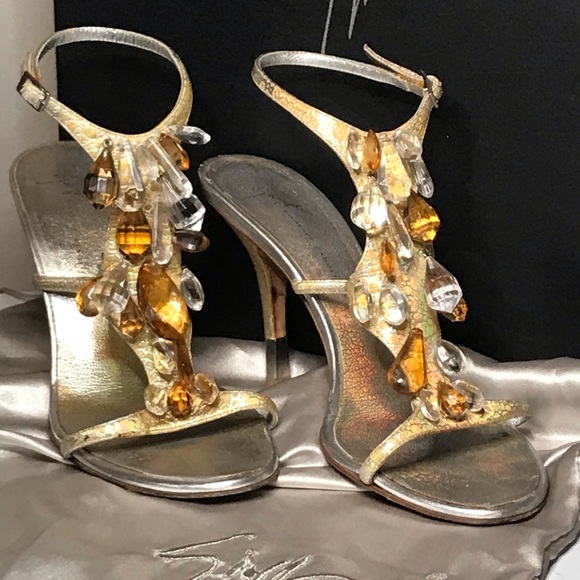 Giuseppe Zanotti Vicini Vero Cuoio Sandals